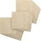 Ekena Millwork 23 3/4W x 23 3/4H x 1/4T Wood Hobby Boards, Birch, 25PK HBW24X24X250DBI - alternate 1